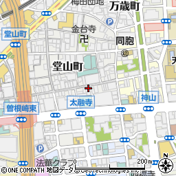 韓国料理 韓バルイチサン 梅田東通り店周辺の地図