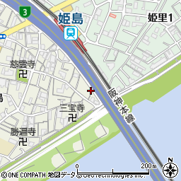 姫島東第一公園周辺の地図