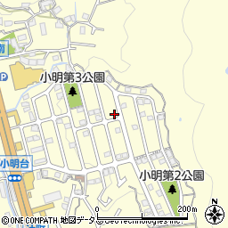 奈良県生駒市小明町2118-5周辺の地図