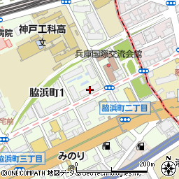 ＵＲ都市機構ルネシティ脇浜町３号棟周辺の地図