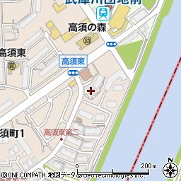 ルゼフィール武庫川第２五番街１５号棟周辺の地図