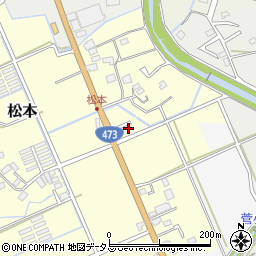 静岡県牧之原市松本30周辺の地図