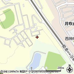 兵庫県神戸市西区櫨谷町長谷7-35周辺の地図