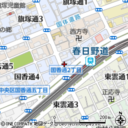 セブンイレブン神戸国香通２丁目店周辺の地図