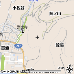 愛知県知多郡南知多町豊浜郷田周辺の地図