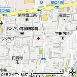 市営茨田諸口住宅周辺の地図