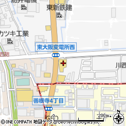 大阪トヨペット外環大東店周辺の地図
