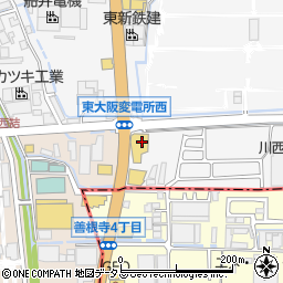 大阪トヨペット外環大東店周辺の地図