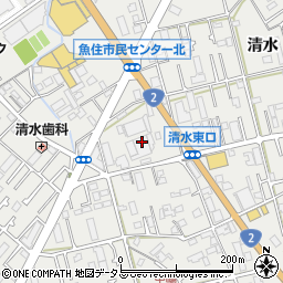 大和紡績株式会社　明石工場総務課周辺の地図