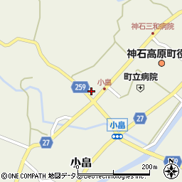 広島県神石郡神石高原町小畠1742周辺の地図