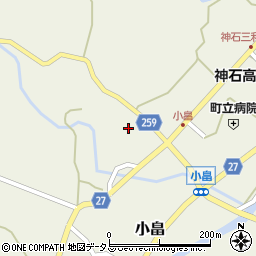 広島県神石郡神石高原町小畠2078周辺の地図