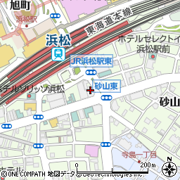 静岡セキスイハイム不動産株式会社　本社周辺の地図
