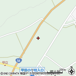 広島県安芸高田市甲田町上甲立512周辺の地図