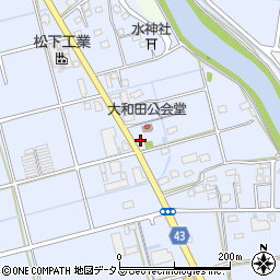 静岡県磐田市大原53周辺の地図