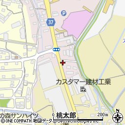 ＧＬＡＳＳ岡山株式会社　平島営業所周辺の地図