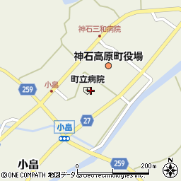 広島県神石郡神石高原町小畠1709周辺の地図