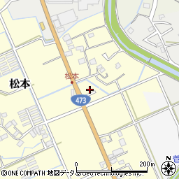 静岡県牧之原市松本29周辺の地図