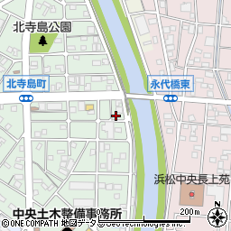 静岡県浜松市中央区北寺島町207周辺の地図