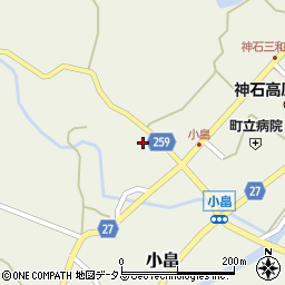 広島県神石郡神石高原町小畠2079周辺の地図