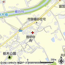 兵庫県神戸市西区櫨谷町栃木130-6周辺の地図