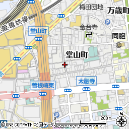 阪急東中通周辺の地図