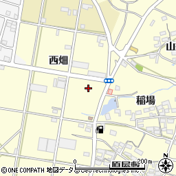 愛知県田原市浦町西畑121周辺の地図