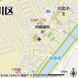 西淀川中島郵便局 ＡＴＭ周辺の地図