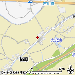 岡山県岡山市東区楢原97周辺の地図
