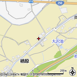 岡山県岡山市東区楢原97周辺の地図