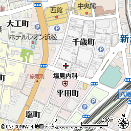 釜山港周辺の地図