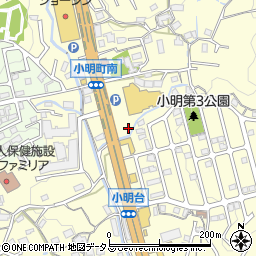 奈良県生駒市小明町1040-6周辺の地図