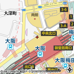 Ｈ＆ＢＰｌａｃｅ　ルクア大阪店周辺の地図