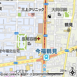 関西スーパー今福店周辺の地図