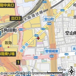 カラオケスタジオ ブギ 梅田店周辺の地図