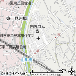 内外ゴム株式会社　総務部周辺の地図