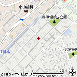 静岡県浜松市中央区西伊場町周辺の地図