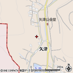 岡山県岡山市東区矢津1758周辺の地図