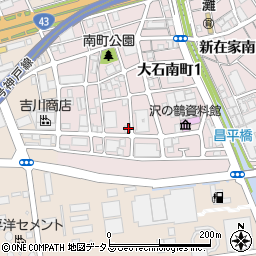 本桜倉庫周辺の地図
