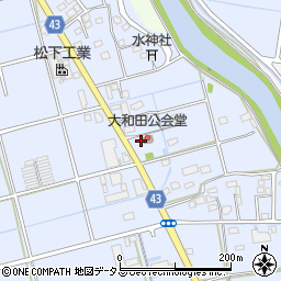 静岡県磐田市大原54周辺の地図