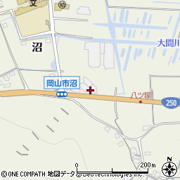 岡山県岡山市東区沼1071周辺の地図