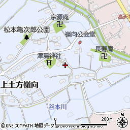 静岡県掛川市上土方嶺向984-5周辺の地図