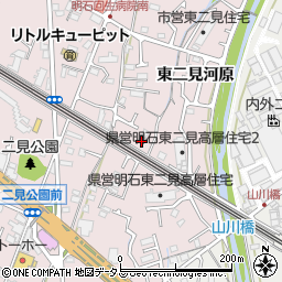 兵庫県明石市二見町東二見296-5周辺の地図