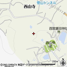 静岡県牧之原市西山寺周辺の地図