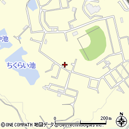 兵庫県神戸市西区櫨谷町長谷84-76周辺の地図