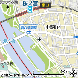 田中梱包株式会社周辺の地図