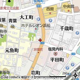 静岡県浜松市中央区伝馬町83周辺の地図