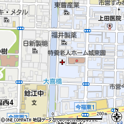 大阪済生会野江看護専門学校周辺の地図