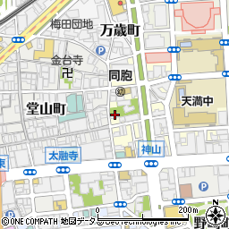 イタ飯×大衆酒場 ニカイノ金色バンビ 梅田店周辺の地図