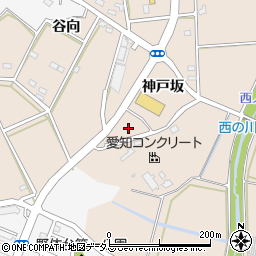 愛知県豊橋市野依町三割周辺の地図
