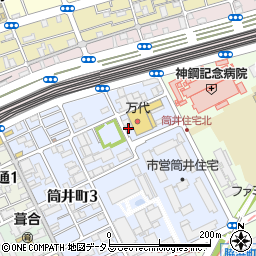 住友ゴム工業　タイヤ品質保証部分室周辺の地図